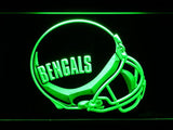 Cincinnati Bengals (5) LED Neon Sign Electrical - Green - TheLedHeroes