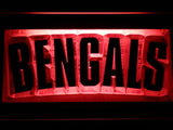 Cincinnati Bengals (6) LED Neon Sign Electrical - Red - TheLedHeroes