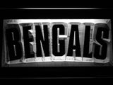Cincinnati Bengals (6) LED Neon Sign USB - White - TheLedHeroes