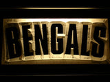 Cincinnati Bengals (6) LED Neon Sign Electrical - Yellow - TheLedHeroes