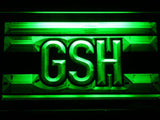 Chicago Bears GSH George Halas LED Neon Sign Electrical - Green - TheLedHeroes