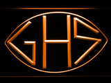 Chicago Bears GSH George Halas (2) LED Sign - Orange - TheLedHeroes