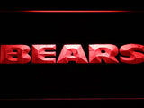 Chicago Bears (4) LED Neon Sign USB - Red - TheLedHeroes