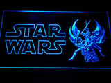 Star Wars (3) LED Neon Sign Electrical - Blue - TheLedHeroes