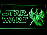 Star Wars (3) LED Neon Sign Electrical - Green - TheLedHeroes