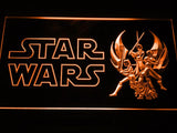 Star Wars (3) LED Neon Sign Electrical - Orange - TheLedHeroes