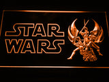 FREE Star Wars (3) LED Sign - Orange - TheLedHeroes