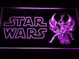 Star Wars (3) LED Neon Sign Electrical - Purple - TheLedHeroes