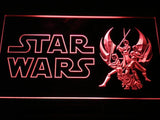 Star Wars (3) LED Neon Sign Electrical - Red - TheLedHeroes