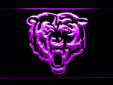 FREE Chicago Bears (5) LED Sign - Purple - TheLedHeroes