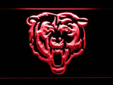 Chicago Bears (5) LED Neon Sign Electrical - Red - TheLedHeroes