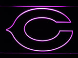 Chicago Bears (6) LED Neon Sign Electrical - Purple - TheLedHeroes