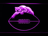 Chicago Bears (7) LED Neon Sign Electrical - Purple - TheLedHeroes