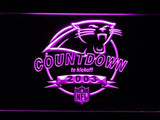 Carolina Panthers Countdown to Kickoff 2003 LED Neon Sign Electrical -  - TheLedHeroes