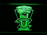 Carolina Panthers Inaugural Season LED Sign - Green - TheLedHeroes