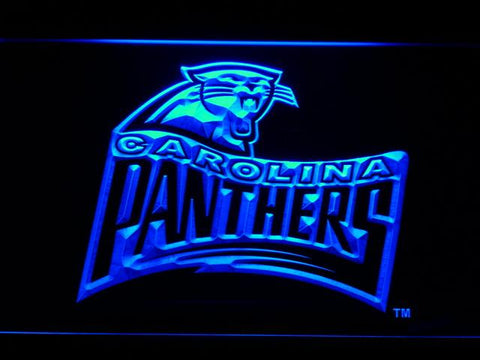 Carolina Panthers (6) LED Neon Sign Electrical - Blue - TheLedHeroes