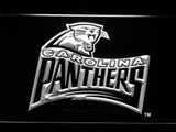 Carolina Panthers (6) LED Neon Sign USB - White - TheLedHeroes