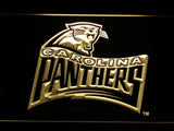Carolina Panthers (6) LED Neon Sign Electrical - Yellow - TheLedHeroes