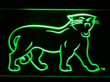 FREE Carolina Panthers (7) LED Sign - Green - TheLedHeroes