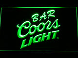 FREE Coors Light Bar LED Sign - Green - TheLedHeroes