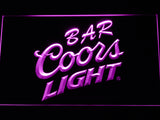 FREE Coors Light Bar LED Sign - Purple - TheLedHeroes
