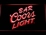 FREE Coors Light Bar LED Sign - Red - TheLedHeroes