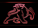 Carolina Panthers (8) LED Neon Sign USB - Red - TheLedHeroes