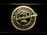 Buffalo Bills Celebration of Champions LED Neon Sign USB - Yellow - TheLedHeroes