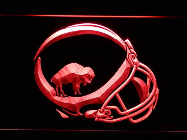 Buffalo Bills (4) LED Neon Sign USB - Red - TheLedHeroes