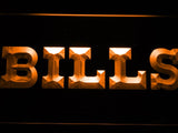 Buffalo Bills (5) LED Neon Sign USB - Orange - TheLedHeroes