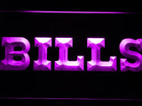 Buffalo Bills (5) LED Neon Sign USB - Purple - TheLedHeroes