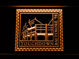 Baltimore Ravens Touchdown LED Neon Sign Electrical - Orange - TheLedHeroes