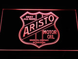 Aristo Motor Oil LED Neon Sign Electrical - Red - TheLedHeroes