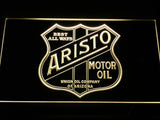 Aristo Motor Oil LED Neon Sign USB - Yellow - TheLedHeroes