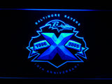 FREE Baltimore Ravens 10th Anniversary LED Sign - Blue - TheLedHeroes