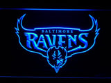 Baltimore Ravens (6) LED Neon Sign USB - Blue - TheLedHeroes