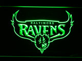 Baltimore Ravens (6) LED Sign - Green - TheLedHeroes