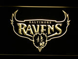 Baltimore Ravens (6) LED Sign - Yellow - TheLedHeroes