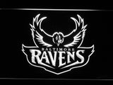Baltimore Ravens (7) LED Sign - White - TheLedHeroes