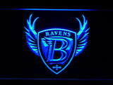 Baltimore Ravens (12) LED Neon Sign Electrical - Blue - TheLedHeroes