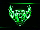 Baltimore Ravens (12) LED Sign - Green - TheLedHeroes