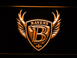 FREE Baltimore Ravens (12) LED Sign - Orange - TheLedHeroes