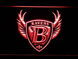 Baltimore Ravens (12) LED Neon Sign Electrical - Red - TheLedHeroes