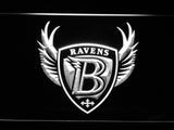 Baltimore Ravens (12) LED Sign - White - TheLedHeroes