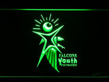 Atlanta Falcons Youth Foundation LED Neon Sign Electrical - Green - TheLedHeroes