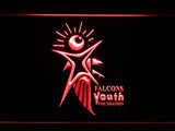 Atlanta Falcons Youth Foundation LED Sign - Red - TheLedHeroes