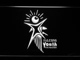 Atlanta Falcons Youth Foundation LED Sign - White - TheLedHeroes