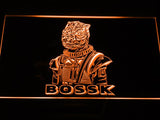 Star Wars Bossk LED Neon Sign USB - Orange - TheLedHeroes