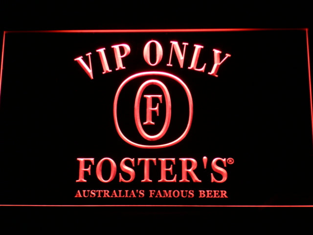 FREE Foster VIP Only LED Sign - Red - TheLedHeroes