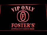 Foster VIP Only LED Neon Sign Electrical - Red - TheLedHeroes